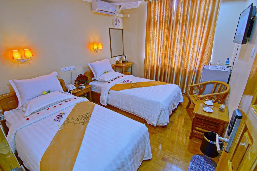 Hotel G-Seven Mandalay Oda fotoğraf